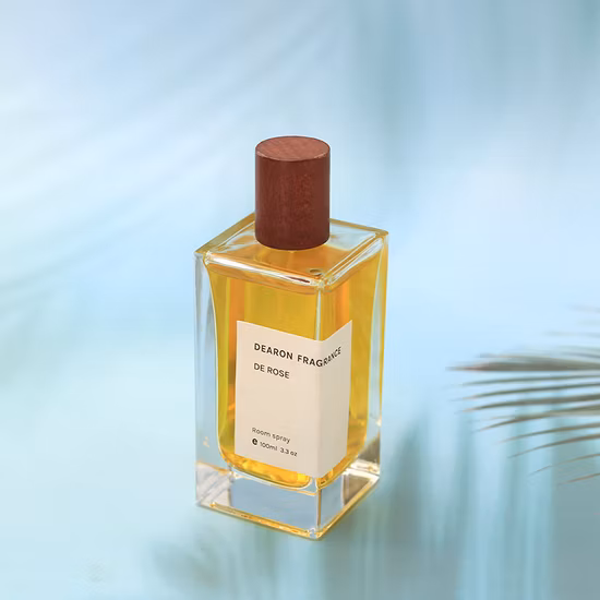 15 ml ラウンド空ガラスエッセンシャル オイル香水ボトル スプレー蓋付き