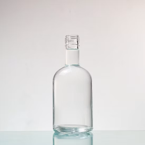 750 ミリリットル酒ワインウォッカテキーラジンガラスボトル高級酒ガラスボトル密封されたコルク蓋付きウォッカボトルテキーラジンラムガラスボトル