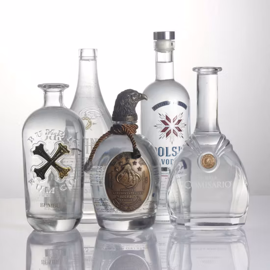 Rumgin ウォッカ ウイスキー ガラスボトル プレミアム エクストラヘビー ステッカー付き 750ml